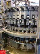 Crown 40 Valve Can Filler, with Adcor Fill Heads Rigging Fee:$1800