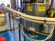 40' + Arrowhead S/S Frame Product Conveyor with 4 3/4