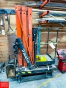 Economy Electric Man Lift Model: TV/25, with Charger Rigging Fee:$100