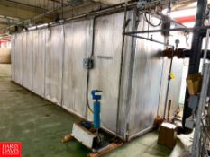 Chester Jensen Freon Refrigerated Ice Builder with Air Agitation Style: XM 12-12-45, S/N: 1757