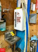 S/S Wash Sink And Lock Out Tag Out Station Rigging Fee:$75