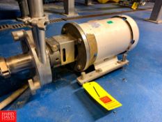 Ampco Centrifugal Pump Model: LCR20-215-18, with Baldor 5 HP 3,450 RPM Motor, 2