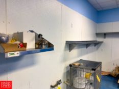 Wall Mounted S/S Shelves 120