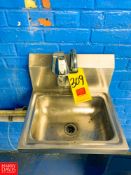 S/S Wash Sink Rigging Fee:$50