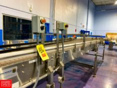 30'+ Arrowhead and Sentry S/S Frame Product Conveyor with (9) Drive 67