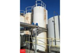 6,000 Gallon JV Northwest Jacketed S/S Silo with Vertical Agitation.