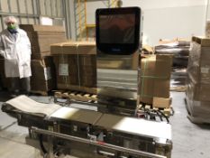 2019 Yamato S/S Checkweighers, Model: CE3000, Weighing Range 6g – 600g, S/N: TA180890 Rigging