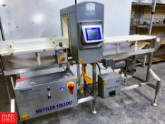 2018 Safeline Mettler Toledo Metal Detector Model SL1500, S/N 133461, with 10” X 14” Aperture