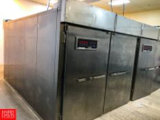 2019 LBC S/S Proofer Box, Model: LRP3-16PC with Cam Lock Panels Rigging Fee: $2450