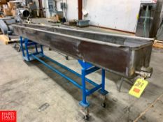 S/S Pipe Wash Trough