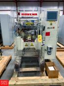 Rovema Roto Seal Vertical Form Fill And Seal Bagger, Model: VPRS 250, S/N: 11635, With Allen Bradley