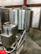 Breddo 300 Gallon S/S 50 HP Jacketed Likwifier, Model: LORWW, S/N: 318758-11-04133