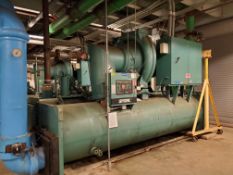 York Millennium Centrifugal Chiller, Model YTK9C8F1-CTHS, Compressor Model YDTL-131, S/N GHFM-292941