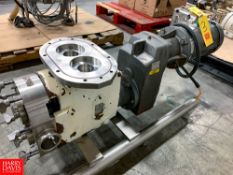 WCB Positive Displacement Pump Model 060 Mounted On S/S Skid