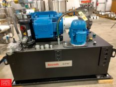 NEW Rexroth, Go Pak, 75 HP Hydraulic Pump System