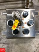 7-Port S/S Flowverter Panel, With Jumper