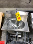 Eagle S/S Wash Sink Model: HAS-10-1FX, S/N: 1311240206