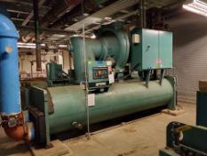York Millennium Centrifugal Chiller, Model YTK9C8F1-CTH, Compressor Model YDTL-131, S/N GCFM-253402