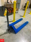 5500lb Pallet Jack Blue Rigging: $25