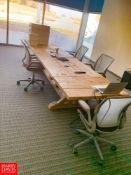 Conference Table With Chairs Rigging: $25