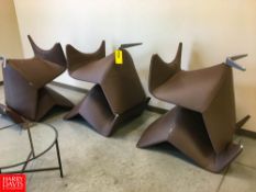 Reception Room Chairs (Set of 6) Rigging: $25