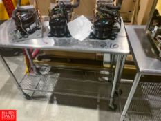 Steel Top Table Rigging: $25