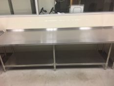 S/S Table Rigging: $25