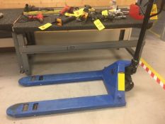 Wood Table with Carpet Rigging: $25