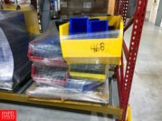 Pallet of Storage Bins Rigging: $25