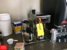 Bunn Brewer Model: CW Series 3 Burner Rigging: $25