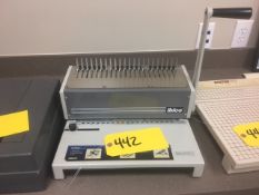 Ibimatic Binding Machine Rigging: $25