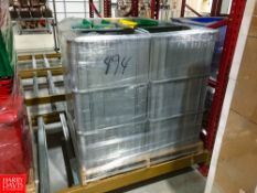 Pallet of Storage Bins Rigging: $25