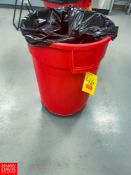 Red Uline Trash Can Rigging: $25