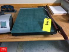Paper Cutter Rigging: $25