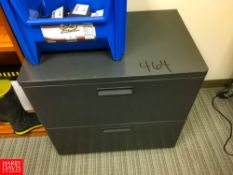 2 Drawer Office Cabinet Rigging: $25