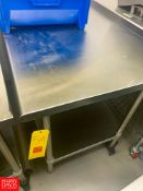 S/S Table Rigging: $25