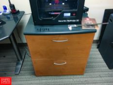 2 Drawer Office Cabinet Rigging: $25