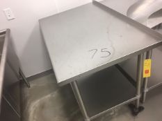 S/S Table Rigging: $25