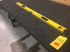 Swanson 4ft Level, Bosch Hammer Drill, Johnson Yard Stick, Ryobi Skill Saw, Ryobi Right Ansie Drill,