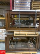 2 Wood Tables Rigging: $25