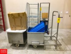 S/S Roll Bins (food grade) Rigging: $25