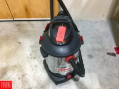 S/S 12 Gallon Shopvac with 6.5 Hp Rigging: $25