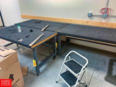 Wood Top Table Carpet on Top Rigging: $25