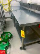 Long S/S Table Rigging: $25