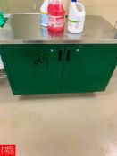 S/S Top Food Service Cabinet Rigging: $25