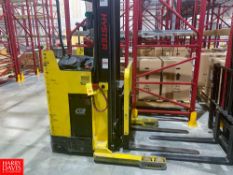 Electric Lift Hyster Single Reach 13,309 Hours Rigging: $50
