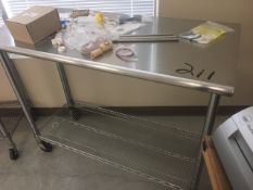 S/S Table Rigging: $25