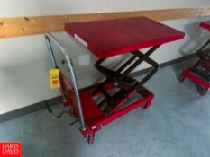 Lift Table Rigging: $25