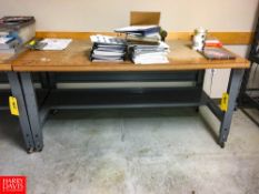 Work Table Rigging: $25