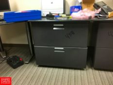 2 Drawer Office Cabinet Rigging: $25
